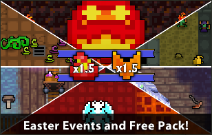 Easter Events and Free Pack!